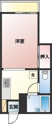 Kハイツの間取り画像