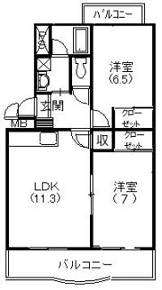 クリスタルフォレストの間取り画像