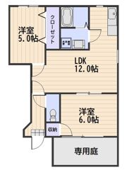 ハイツリー21 B棟の間取り画像