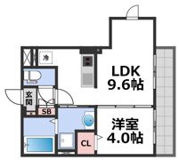 リアライズ長居公園通の間取り画像