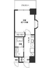 CASSIA豊中三国の間取り画像