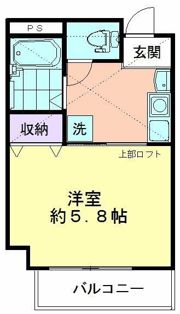 ラビングパレス西武柳沢の間取り画像