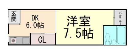 石川コーポの間取り画像