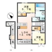 グラティテュード・Zの間取り画像