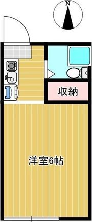 パナハイツカワサキの間取り画像