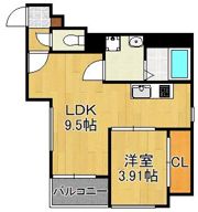 クレシア折尾の間取り画像