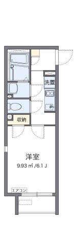レオネクストリバーパークの間取り画像