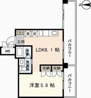 ヒルヴィスタ三滝の間取り画像