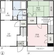 筑縄パークコートB棟の間取り画像