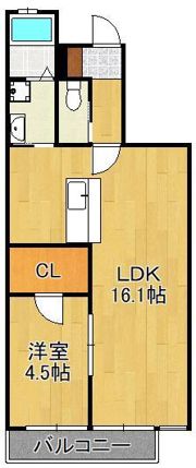La Casa Feliceの間取り画像
