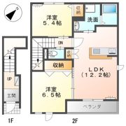 アザレアの間取り画像