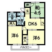 コーポゆうの間取り画像