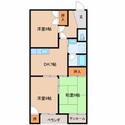 第2ハイツグロリヤの間取り画像