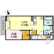 ルミナス磯部町の間取り画像