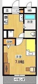 ノーブルハウス吉田の間取り画像