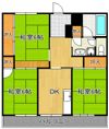 三ツ矢クレッシェンド北方の間取り画像