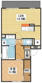 ドゥジエムの間取り画像