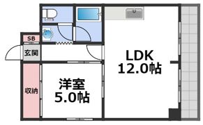 メゾンクロワールの間取り画像