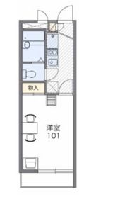 レオパレス本川Mの間取り画像