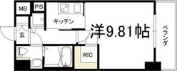エスリード福島リバーフロントの間取り画像