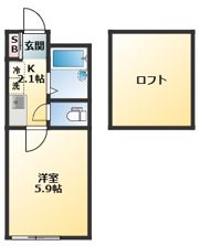 グロリア溝の口の間取り画像