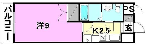 キャトルセゾンの間取り画像