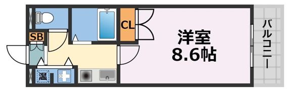 プリメーロ江戸堀の間取り画像