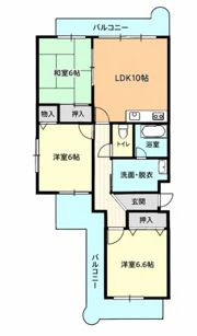 SKパレス光南の間取り画像