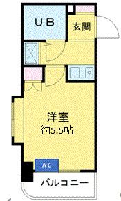 エメラルドコーポの間取り画像