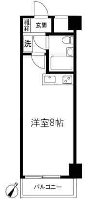 SEEDS鶴見中央の間取り画像
