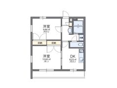 レオパレスOISOの間取り画像