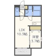 TATERUApartment加美鞍作2丁目Aの間取り画像