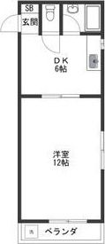 昭栄コーポラスの間取り画像