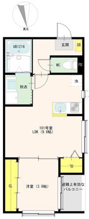 東部市場前K2レジデンスの間取り画像