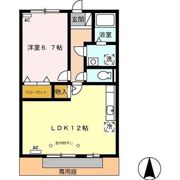 スプルース下俣の間取り画像