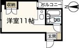 サニーベル住吉の間取り画像