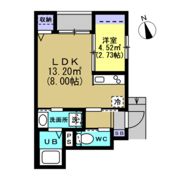 グランドール若林Ⅰの間取り画像
