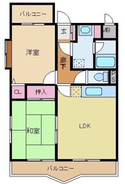 エミネンス丸の内 Bの間取り画像