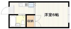 第1角戸ハイツの間取り画像