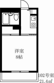 メゾン南行徳の間取り画像