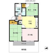 平尾ハイツの間取り画像