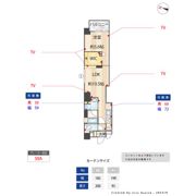 ASTILE日本橋浜町の間取り画像