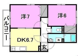 エムセリア B棟の間取り画像