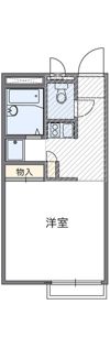 レオパレスフォンターナの間取り画像