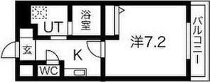 リベルテ北山の間取り画像
