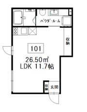 シャルボンの間取り画像
