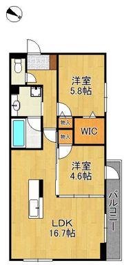 アトレ泉台の間取り画像