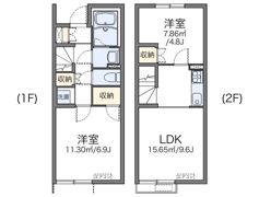 レオネクスト八代福正Ⅰの間取り画像