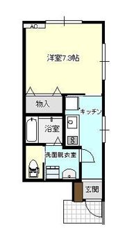 アバンティ城北の間取り画像