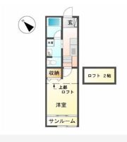 アトレ鷲津の間取り画像